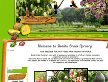 Tablet Screenshot of bonitafruittrees.com